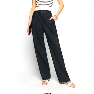 NWT - Mason Linen Pant, size 4 in Black
